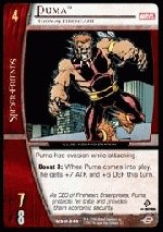 Puma, Thomas Fireheart (C) MSM-048 Web of Spiderman Marvel VS System TCG