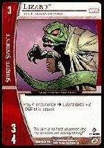 Lizard, Dr. Curtis Connors (C) MSM-019 Web of Spiderman Marvel VS System TCG