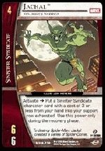 Jackal, Dr. Miles Warren (C) MSM-078 Web of Spiderman Marvel VS System TCG