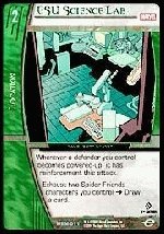 ESU Science Lab (U) MSM-011 Web of Spiderman Marvel VS System TCG