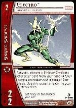 Electro, Maxwell Dillon (U) MSM-016 Web of Spiderman Marvel VS System TCG