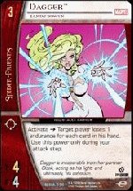Dagger, Tandy Bowen (U) MSM-036 Web of Spiderman Marvel VS System TCG