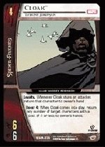 Cloak, Tyrone Johnson (C) MSM-035 Web of Spiderman Marvel VS System TCG