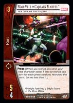 Mar-Vell Captain Marvel, Soldier of the Empire (C) MHG-058 Marvel Heralds of Galactus VS System TCG