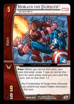 Korath the Pursuer, Starforce (C) MHG-052 Marvel Heralds of Galactus VS System TCG