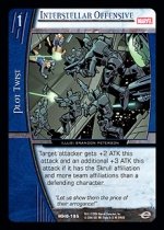 Interstellar Offensive (C) MHG-195 Marvel Heralds of Galactus VS System TCG
