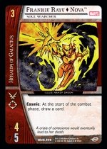 Frankie Raye as Nova, Soul Searcher (C) MHG-008 Marvel Heralds of Galactus VS System TCG