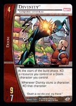 Divinity, Vampiric General (U) MHG-129 Marvel Heralds of Galactus VS System TCG