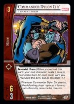 Commander Dylon Cir, Lunatic Legion (C) MHG-050 Marvel Heralds of Galactus VS System TCG