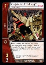 Captain Att-Lass, Starforce (C) MHG-047 Marvel Heralds of Galactus VS System TCG