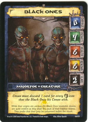 Black Ones (U) Conan CCG