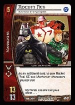 Rocket Red, Manhunter Sleeper (C) DGL-127 Green Lantern Corps DC VS System TCG