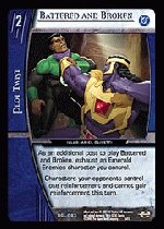 Battered and Broken (U) DGL-063 Green Lantern Corps DC VS System TCG