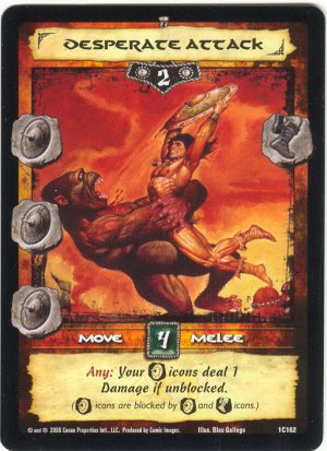 Desperate Attack (C) Conan CCG