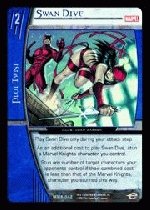 Swan Dive (U) MMK-042 Marvel Knights VS System TCG