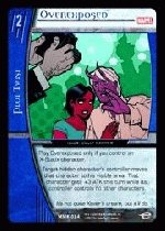 Overexposed (C) MMK-084 Marvel Knights VS System TCG