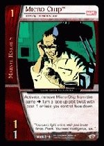 Micro-Chip, Linus Lieberman (C) MMK-019 Marvel Knights VS System TCG