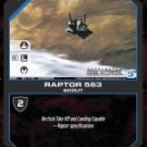 Raptor 563 BSG-167 (C) Battlestar Galactica CCG