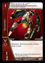 Technocrat, Geoffrey Barron (C) DWF-101 DC World's Finest VS System TCG