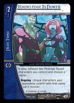 Knowledge Is Power (U) DWF-195 DC World's Finest VS System TCG