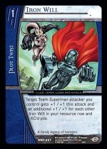 Iron Will (C) DWF-037 DC World's Finest VS System TCG