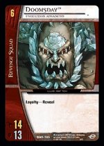 Doomsday, Evolution Advanced (C) DWF-165 DC World's Finest VS System TCG