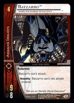 Batzarro, World's Worst Detective (U) DWF-125 DC World's Finest VS System TCG