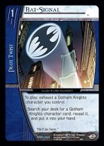 Bat-Signal (U) DWF-059 DC World's Finest VS System TCG