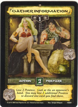 Gather Information (C) Conan CCG