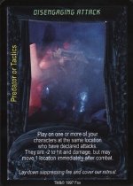Disengaging Attack (C) Aliens Predator CCG Premiere Edition