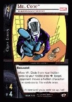 Mr. Code, Masked Malcontent FOIL (U) MMK-105 Marvel Knights VS System TCG