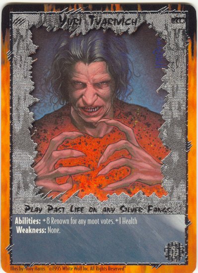 Yuri Tvarivich Past Life FOIL Rage CCG Limited Edition