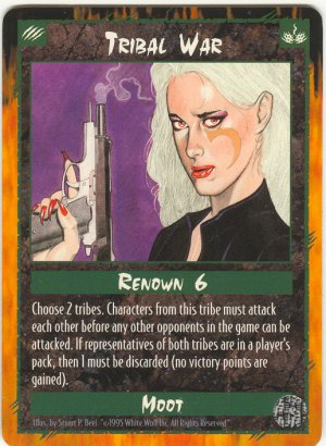 Tribal War Moot R Rage CCG Limited Edition
