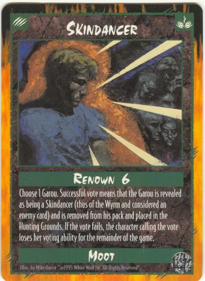 Skindancer Moot R Rage CCG Limited Edition