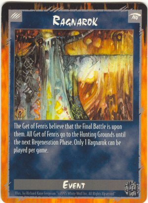 Ragnarok Event R Rage CCG Limited Edition