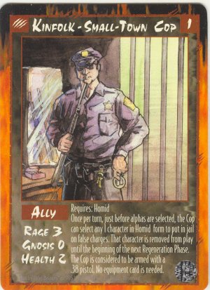 Kinfolk - Small-Town Cop Ally R Rage CCG Limited Edition