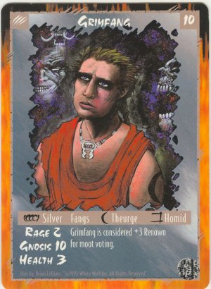 Grimfang Character R Rage CCG Limited Edition