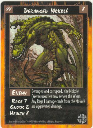 Deranged Mokol&Atilde;&copy; Enemy R Rage CCG Limited Edition