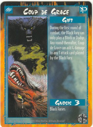 Coup de Grace Gift R Rage CCG Limited Edition