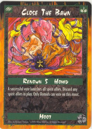 Close Bawn Moot R Rage CCG Limited Edition