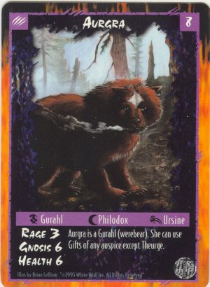 Aurgra Character R Rage CCG Limited Edition