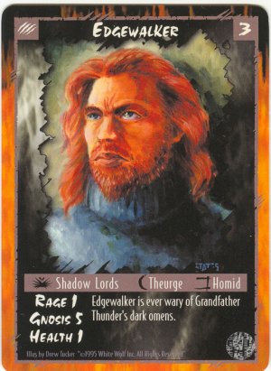 Edgewalker Character C Rage CCG Limited Edition