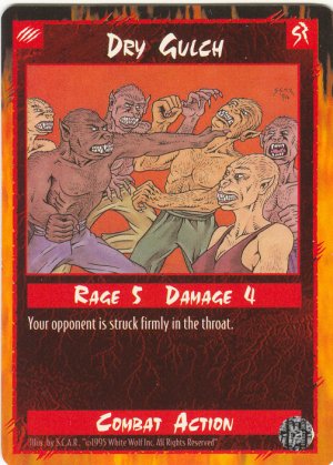 Dry Gulch Combat U Rage CCG Limited Edition
