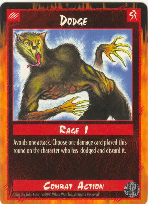 Dodge Combat C Rage CCG Limited Edition
