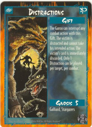 Distractions Gift U Rage CCG Limited Edition