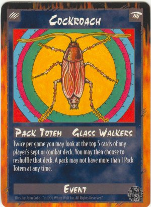 Cockroach Event: Tote U Rage CCG Limited Edition