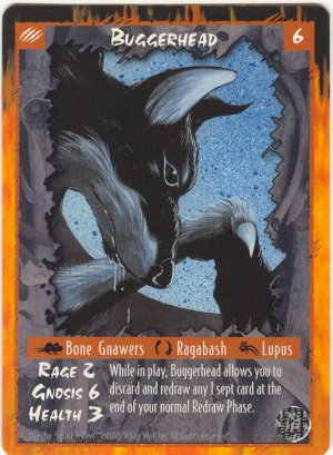 Buggerhead Character U Rage CCG Limited Edition
