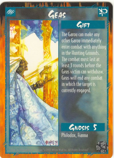Geas Gift U Rage CCG Limited Edition