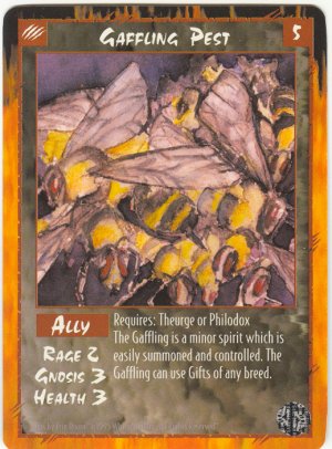 Gaffling Pest Ally C Rage CCG Limited Edition