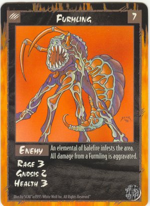 Furmling Enemy C Rage CCG Limited Edition